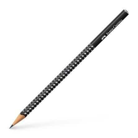 Creion Faber Castell Sparkle fara guma B Negru