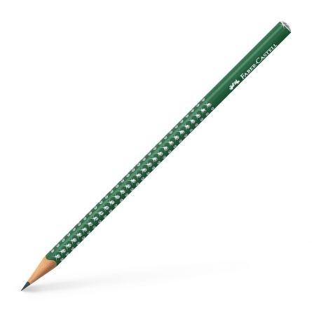 Creion Faber Castell Sparkle fara guma B Verde