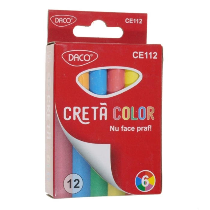Creta color 12/set DACO rotunda