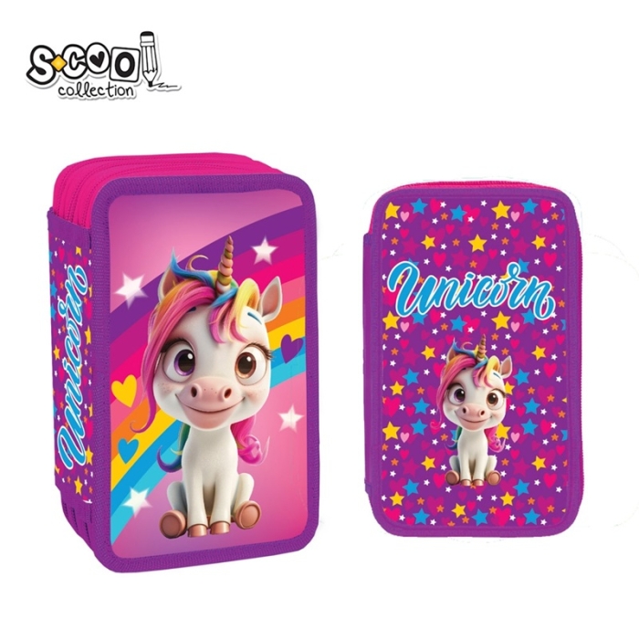 Penar neechipat, 3 fermoare, UNICORN - S-COOL SC2936
