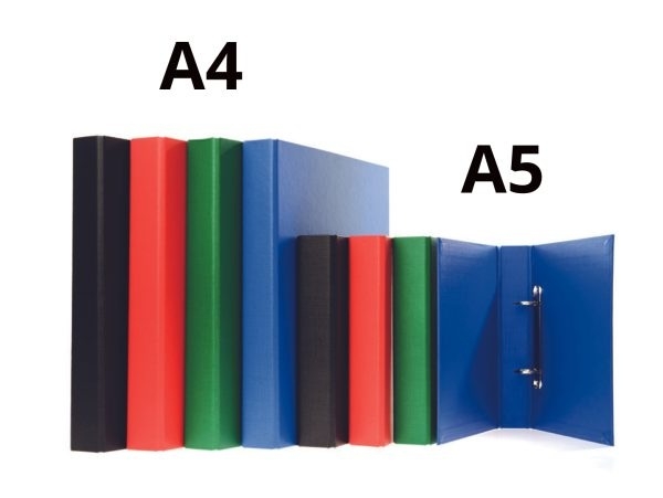 Caiet mecanic 2 inele DACO albastru