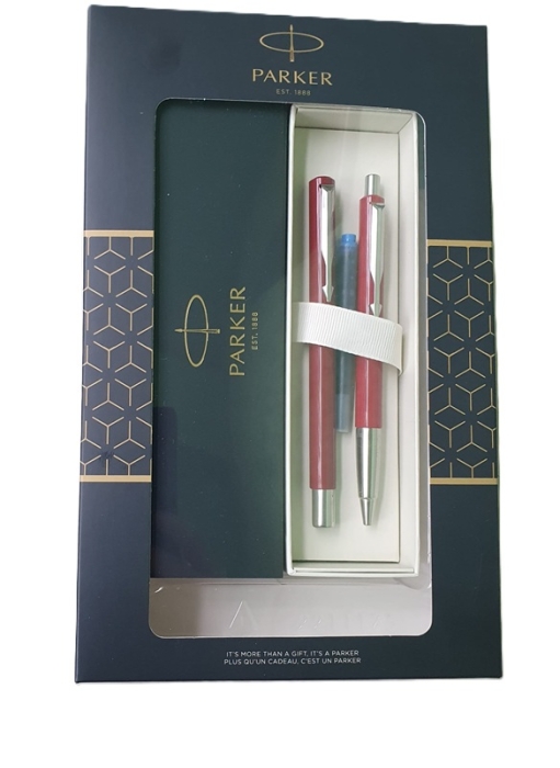 Trusa Stilou + pix Vector ROSU