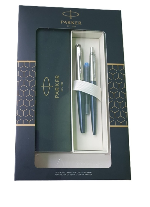 Trusa Stilou + pix Jotter ROYAL ALBASTRA